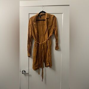 Forever 21 Brown Light Jacket/Cardigan